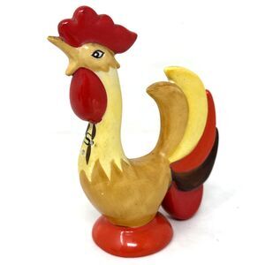 Vintage 1960 Holt Howard Rooster Salt Shaker Replacement Only 1 Shaker